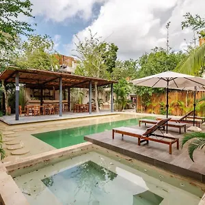 Villa Bambu Con Alberca Privada En, Tulum